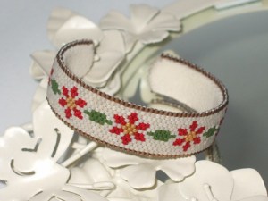 Autumn Flowers Cuff